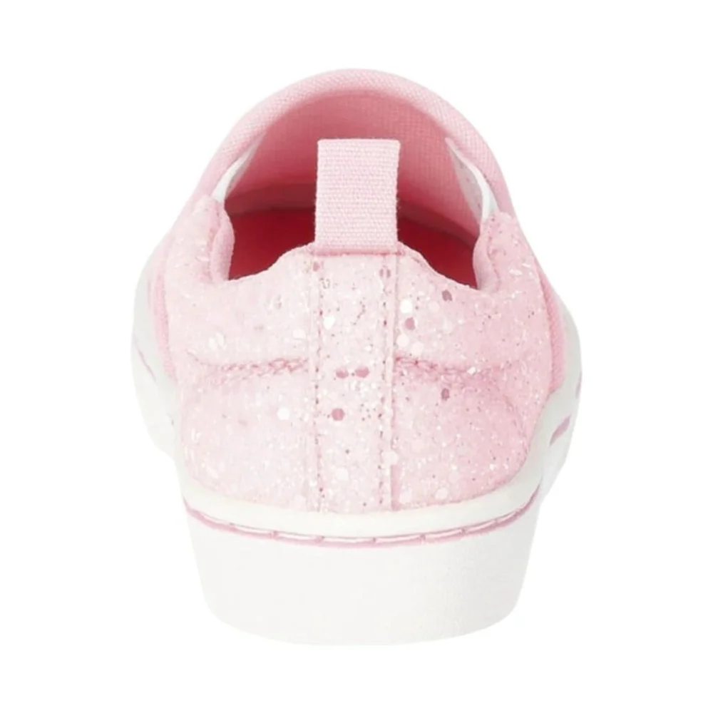Wonder Nation Pink Sparkle Slip on Shoes Sneakers